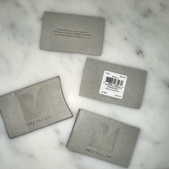 Reed Krakoff Navy Leather Satchel - Picture 2 of 13